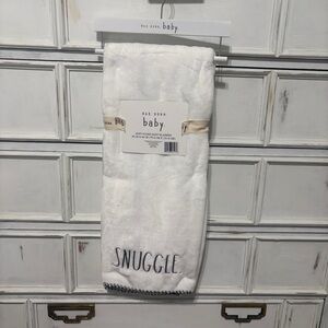 Rae Dunn Soft Plush Baby Blanket